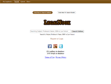 Tablet Screenshot of legalnook.com